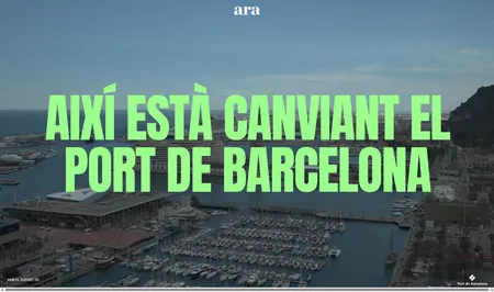 Així està canviant el Port de Barcelona