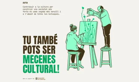 Tu també pots ser mecenes cultural